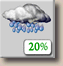 Saturday: Slight Chance Rain Showers